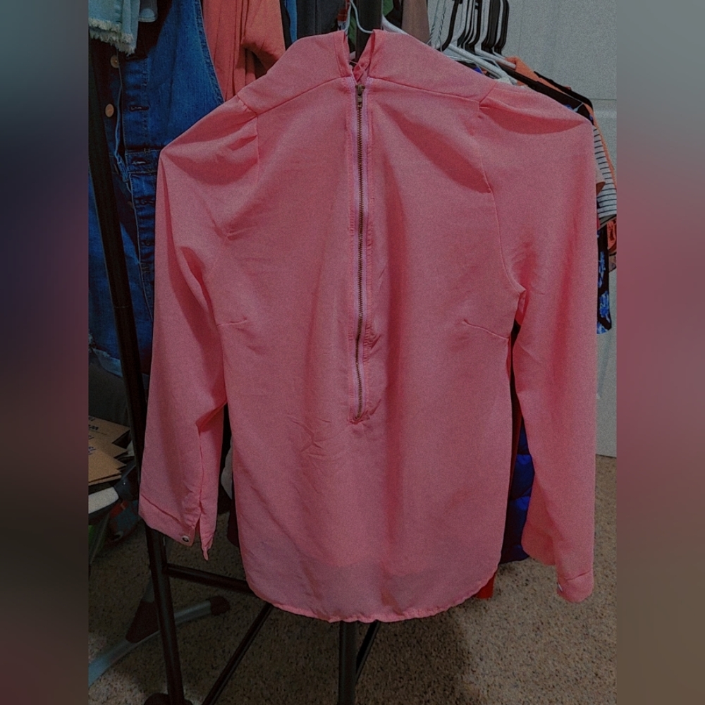See through women's shirt